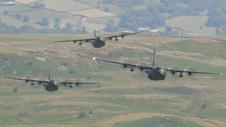 MACH LOOP - Last low flying RAF C-130 Hercules