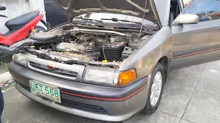 mazda 323 gen1 vacuum hose correction, carb rebuild and overhaul.