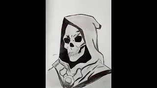 How to Draw Skeletor from He Man  TOT Abde