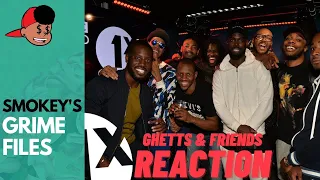 American Rapper Reacts to #SixtyMinutesLive - Ghetts and Friends (Reaction)