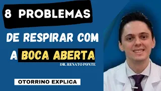 8 Problemas de Respirar com a Boca Aberta. l   Dr.Renato Ponte Otorrino em Fortaleza