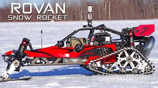 Rovan Snow Rocket - Gas Powered Snow Ski Machine!