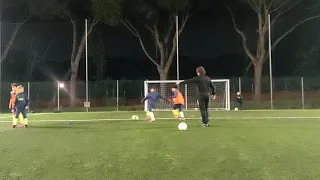 Pulcini | Esercizio Tecnico Funzionale con 1vs1 o 2vs1