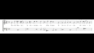 MARCO MARAZZOLI: Nobil donna in rozzo manto PDF SCORE