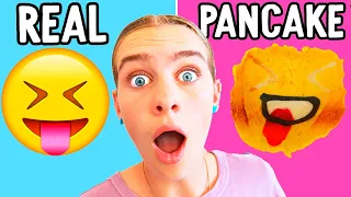 *Realistic* PANCAKE ART CHALLENGE w/ The Norris Nuts