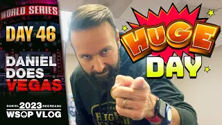 HUGE DAY at the WSOP! - Daniel Negreanu 2023 WSOP Poker Vlog Day 46