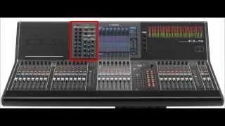 YAMAHA CL5 series. Curso consolas digitales. Parte 1 superficie de control (resumido)