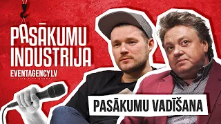 PASĀKUMU INDUSTRIJA #01 Valters Krauze un Kaspars Breidaks – pasākumu vadīšana.