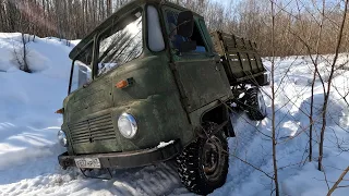 Грузовик из ГДР на русском бездорожье! Robur LO 2002 vs ГАЗ-66