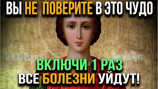 ВКЛЮЧИ ОДИН РАЗ СЕЙЧАС И ВСЕ БОЛЕЗНИ УЙДУТ. Скажи эти слова Пантелеймону и Вы не поверите в это ЧУДО