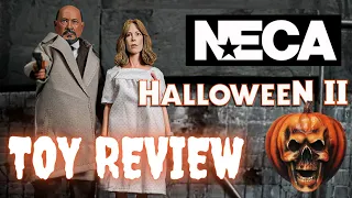 NECA | HALLOWEEN 2 DR LOOMIS & LAURIE STRODE 2 PACK REVIEW