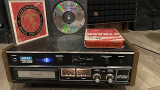 Recording onto an 8 Track tape in 2021 with an Akai CR-81D, fun times!