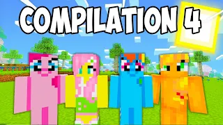 My Little Pony Plays Minecraft Compilation 4