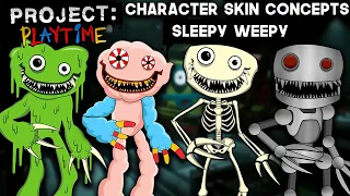 What Needs To Be In Project Playtime | Sleepy Weepy Skins | Character Concepts