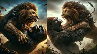 Gorilla vs Lion (Part 2)