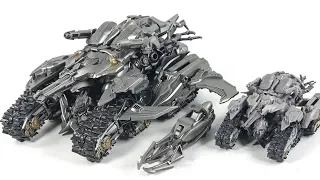 Transformers KO Studio Series Megatron BlackMamba LS-06 Tank Mega Commander Vehicle Robot Toys