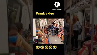 BEST METRO PRANK OF 2022VPRANK IN METRO | BAGHEL KING 🤣🤣🤣 video