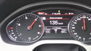0-200 km/h Audi A8L 4.2 TDI V8 TDI Stage 1 462PS /1041NM
