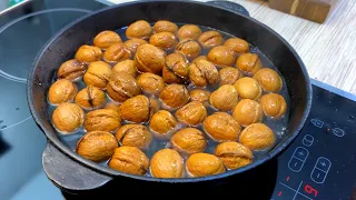 Throw a walnut into boiling water! This secret was told to me by my grandmother!👍👍👍