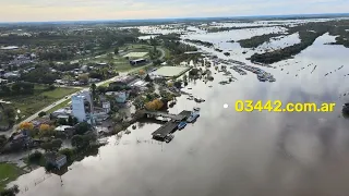 Creciente del río Uruguay