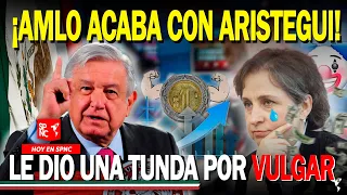 Aristegui en la ruina por vulgar análisis sobre la fortaleza del peso: #AMLO le dio una tunda