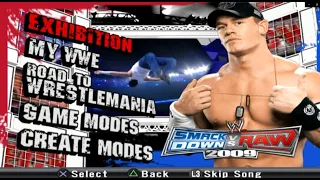 WWE SmackDown vs. Raw 2009 Showcase & Gameplay [PS2] [HD]