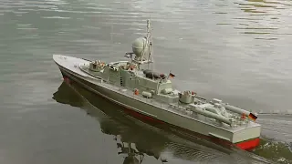 Graupner Wiesel.. Schnellboot. über 40 Jahre Alt