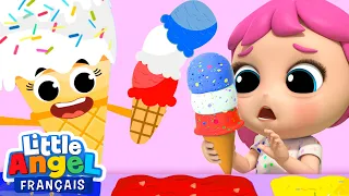 Mangeons une glace ensemble | Comptines pour les enfants | Little Angel Français