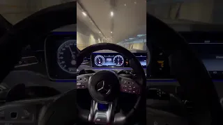 Mercedes S500 AMG Coupe Loud Pops and Bangs in a tunnel