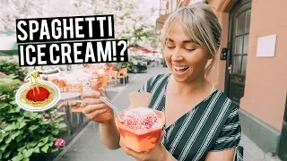 We Tried German Spaghetti Ice Cream | Alsfeld, Marburg & Frankfurt