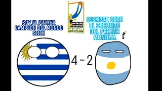 Todas las Finales De Los Mundiales (1930-2018) //COUNTRYBALLS//