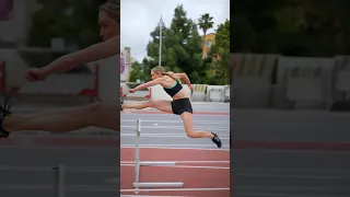 Track and Field Hurdle Example #shorts
