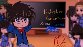 Detective Conan Reacts to Conan’s Secret | Part 2 | Reaction Video