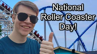 National Roller Coaster Day 2023 at Kings Island! | Kings Island Vlog 2023