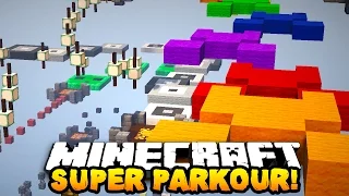 Minecraft SUPER PARKOUR! (New Jumps & Shaders Mod!) w/PrestonPlayz & Kenny