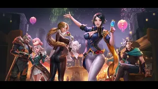 Arena of valor - Birthday celebration Butterfly, Violet, Elandorr, Ritcher and Ishar Lobby animation