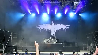 03.07.2021 Leipzig - Parkbühne - Mono Inc - Intro + The Last Crusade