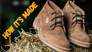 How Chukka boots are made! // Jim Green Vellie