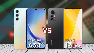 Samsung A34 5G vs Xiaomi 12 Lite 5G-Feature and Specification