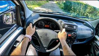 2010 Peugeot Bipper [1.3 75HP] |0-100| POV Test Drive #836 Joe Black