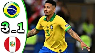 Brazil vs Pérou 3 _  1 Goal & highlights Final Copa America 2019