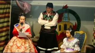 Imposición bandas Fallera Mayor Infantil 2015 - Falla Ripalda - Soguers