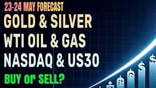 Buy or Sell? How To Profit? Gold, Silver, Crude Oil, Natural Gas, Nasdaq, Dow Jones Trading Live