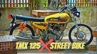 TMX 125 restoration // final //  (street bike concept) (budget build)