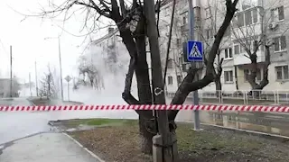 Порыв горячей воды на Грибоедова