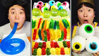 Mukbang Giant Eyeballs Jelly Snake || Funny Mukbang Videos || TikTok Pranks Video