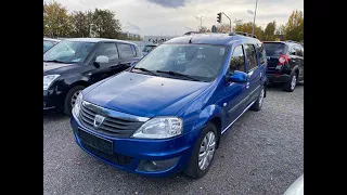 Dacia Logan MCV 2009  1.6 16v и Renault Megan 2008 только из Германии