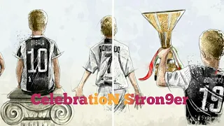 Juventus CELEBRATION OF #STRON9ER SERIE A. The 9th successful Titles Victory %$