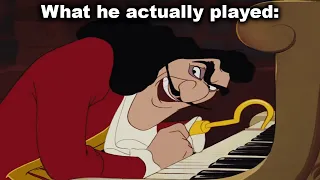 Pianos are Never Animated Correctly... (Peter Pan)