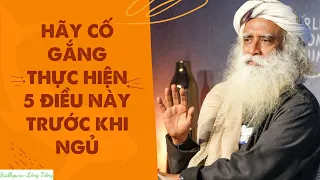 Hãy Thực Hiện 5 Điều Này Trước Khi Ngủ  | Sadhguru Lồng Tiếng #8